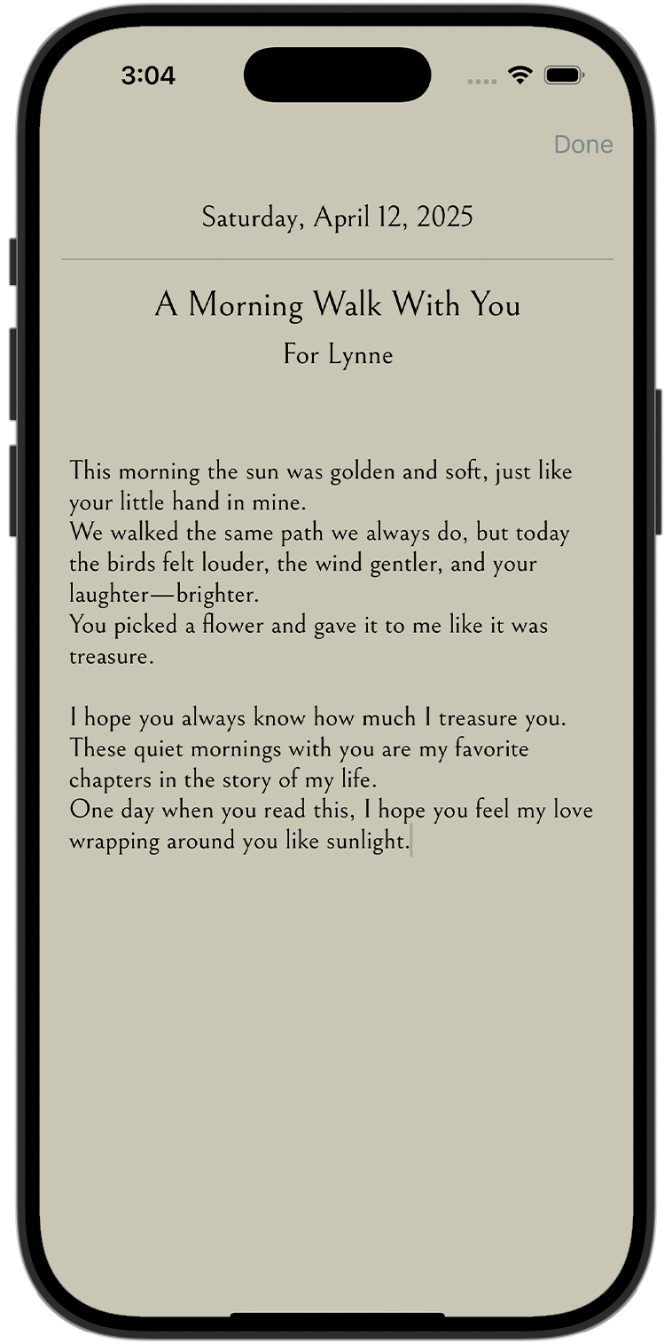 EverWritten's elegant writing interface